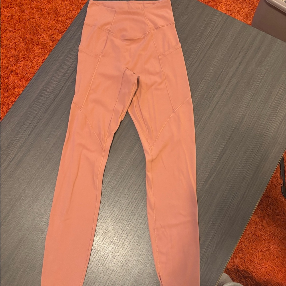 Gymshark Whitney Simmons Peach High-Waisted Leggings